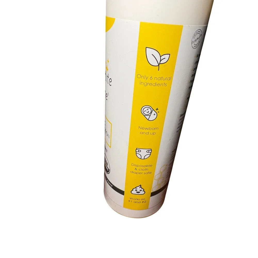 La Petite Creme Organic Diapering Lotion Refill 20oz Alternative to Baby Wipes